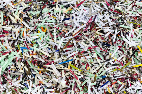 Shredded paper